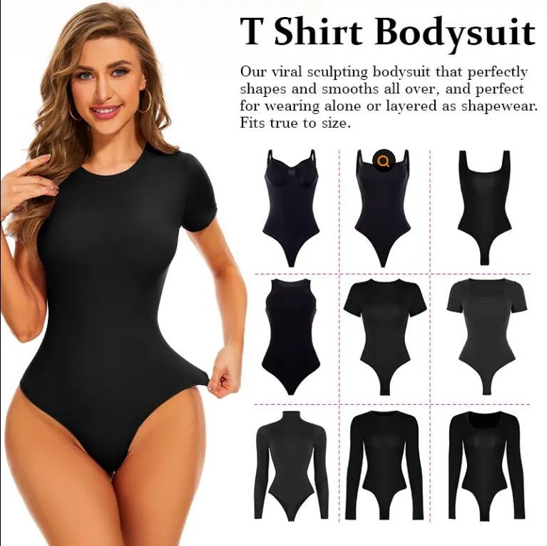 Sustainable Seamless Bodysuit for Women