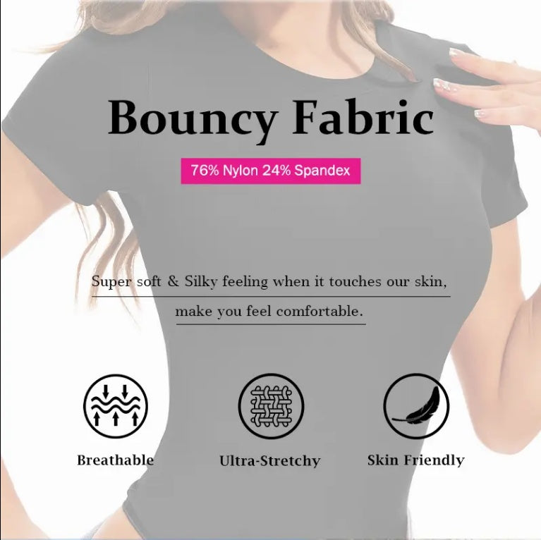 Sustainable Seamless Bodysuit for Women