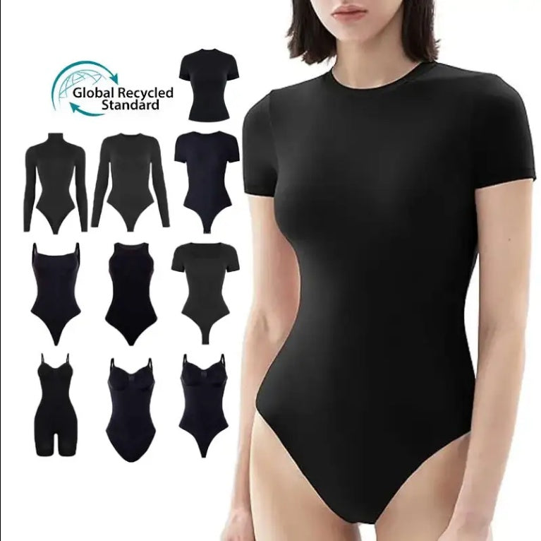 Sustainable Seamless Bodysuit for Women