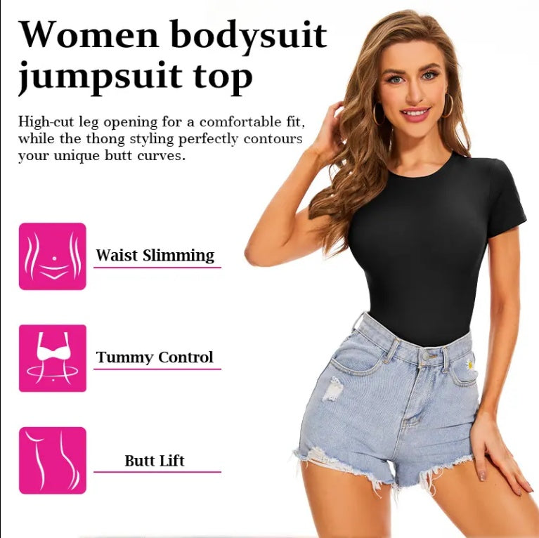 Sustainable Seamless Bodysuit for Women